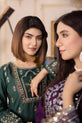 Embroidered Farshi Silk Suit With Farshi Shalwar